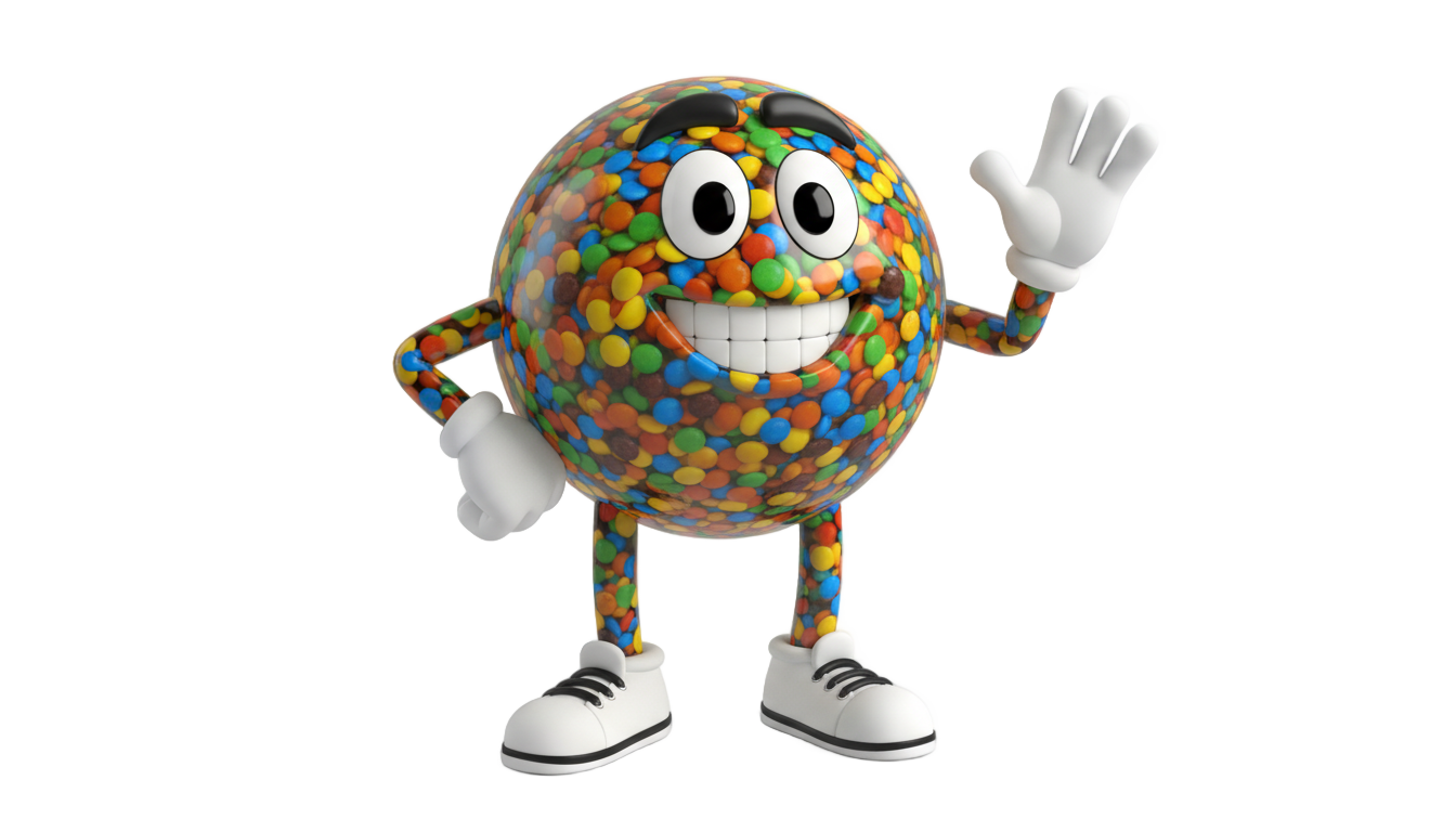 m&m character png PNG transparent background