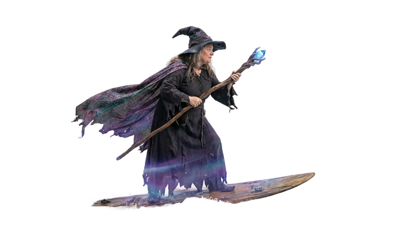 surf witch skin png PNG transparent background