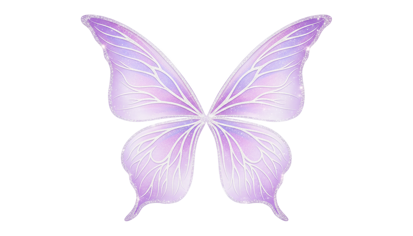 purple fairy wings png PNG transparent background