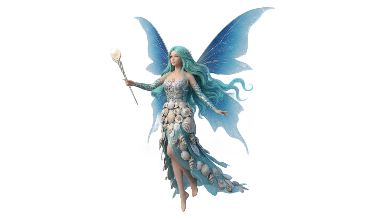 sea fairy png PNG transparent background