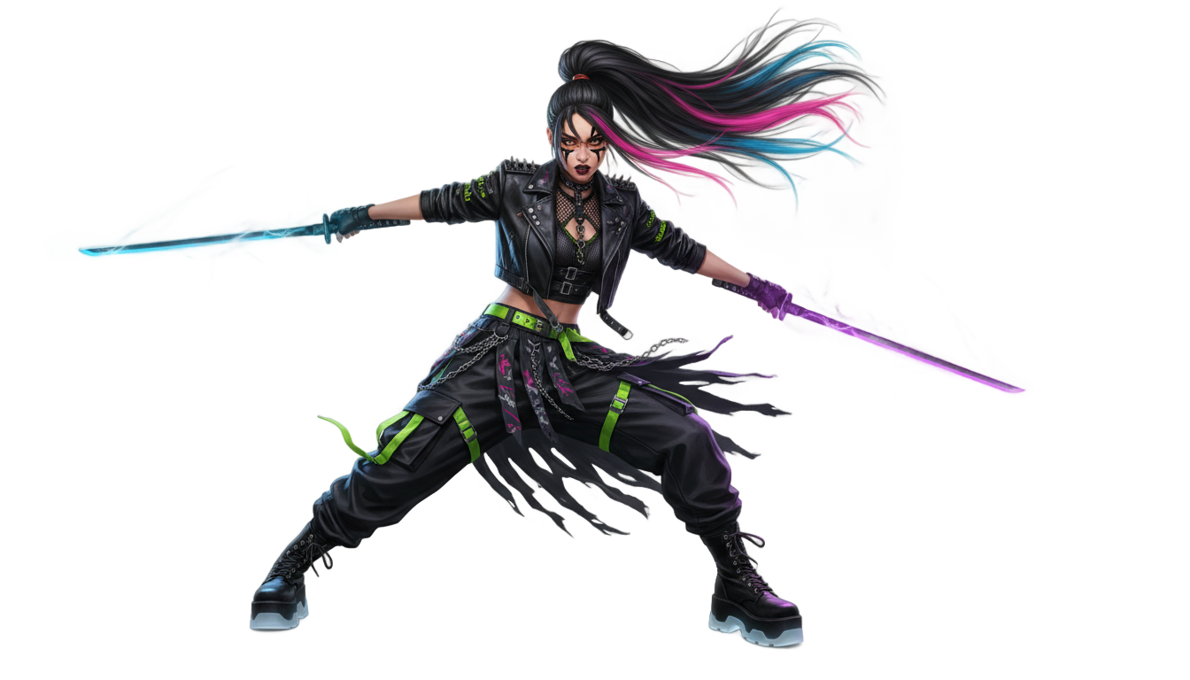 zoey kpop demon hunter png PNG transparent background