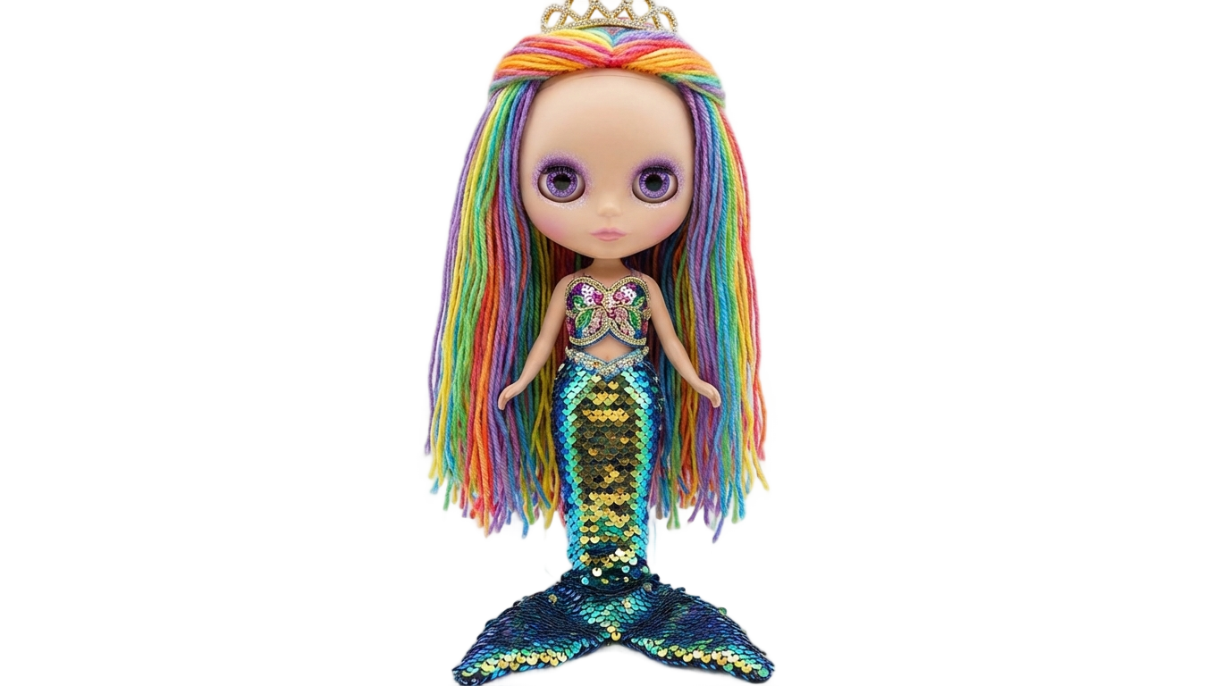 lol surprise mermaid png PNG transparent background