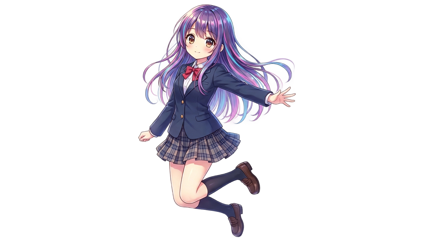 anime character png girl PNG transparent background
