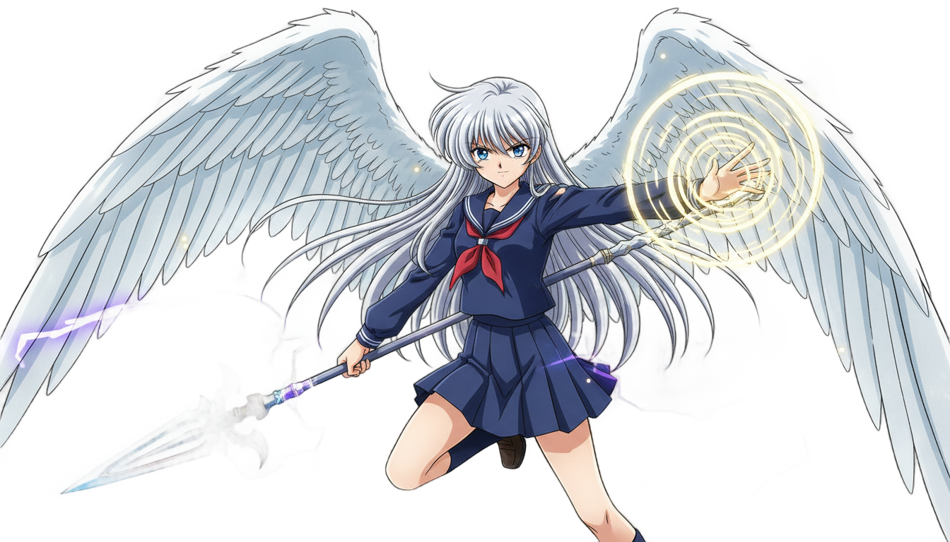 angel beats png PNG transparent background