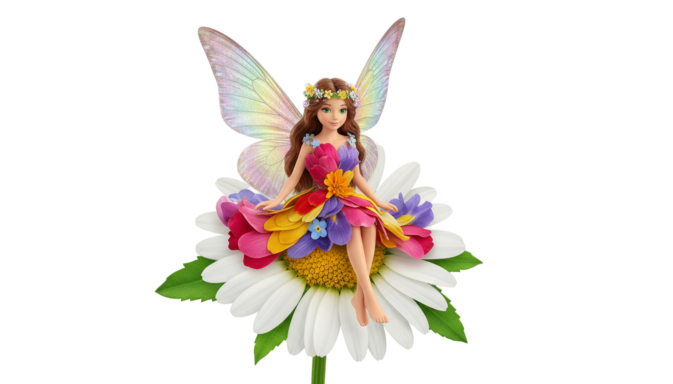 flower fairy png PNG transparent background