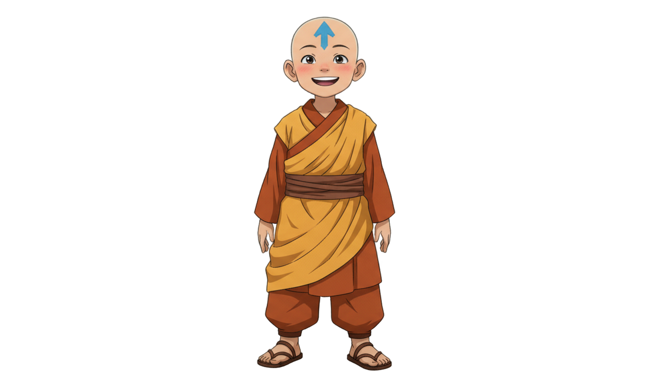 avatar the last airbender aang png PNG transparent background