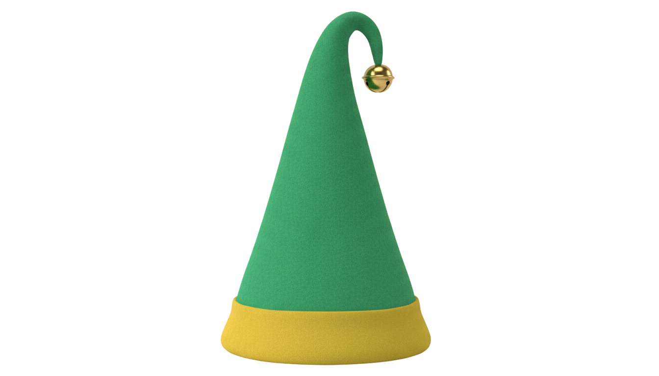 elf movie hat png PNG transparent background