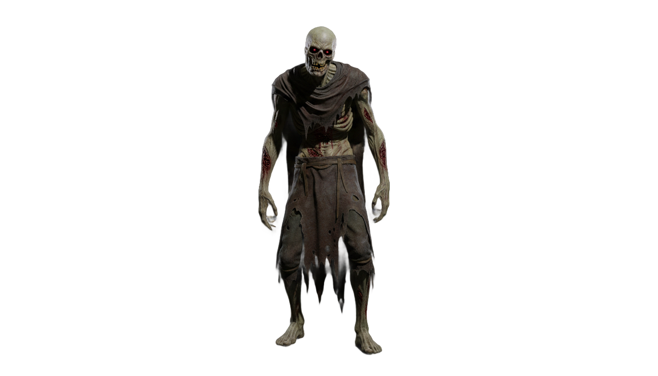 realistic zombie png PNG transparent background