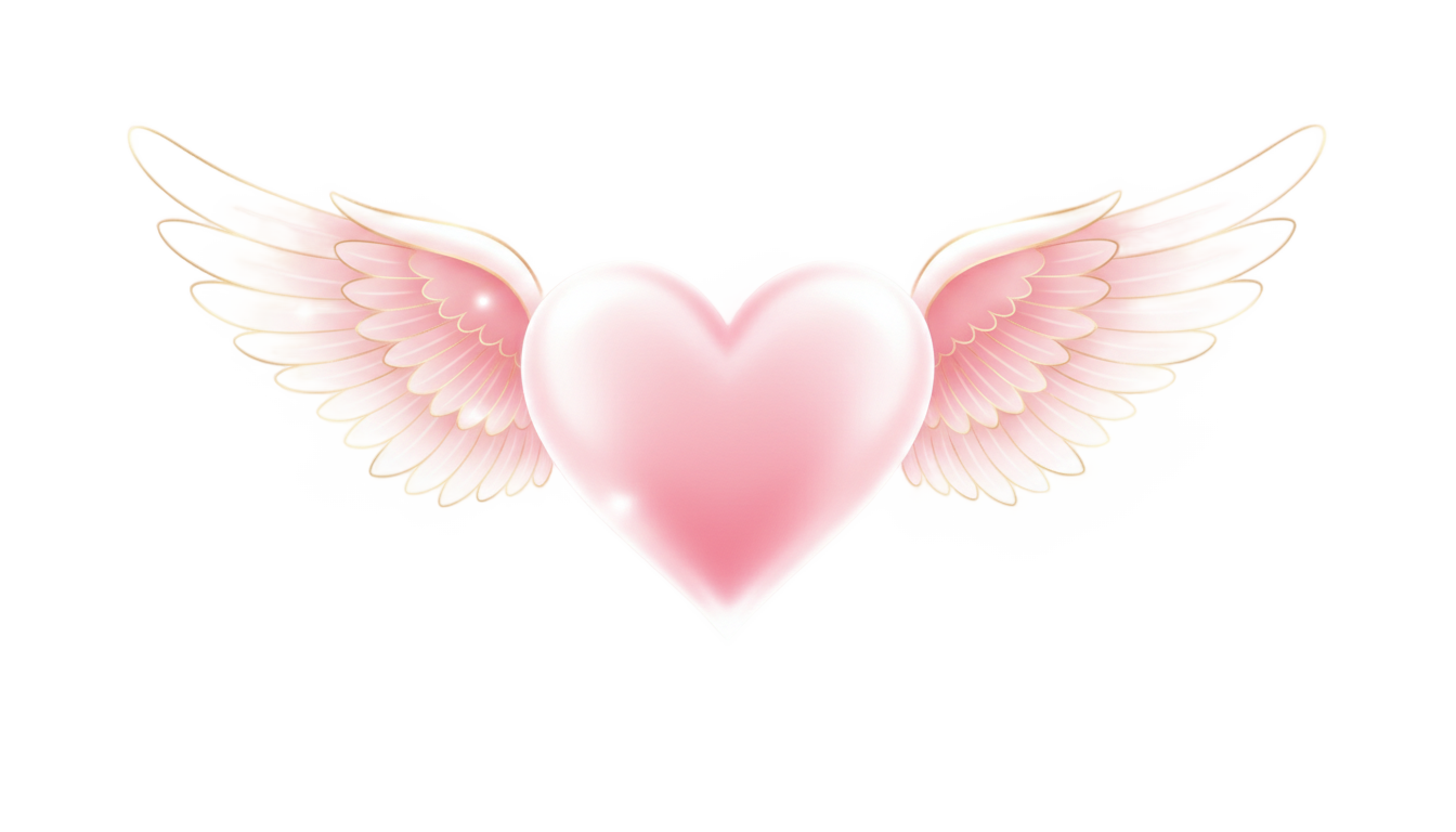 angel heart png PNG transparent background