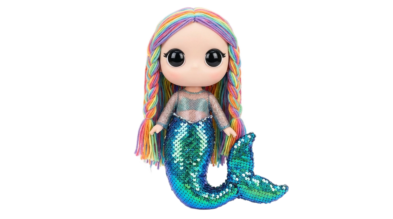 lol surprise mermaid png PNG transparent background
