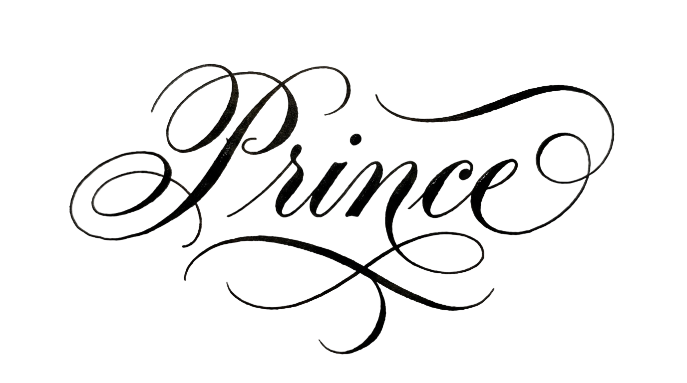 prince signature png PNG transparent background