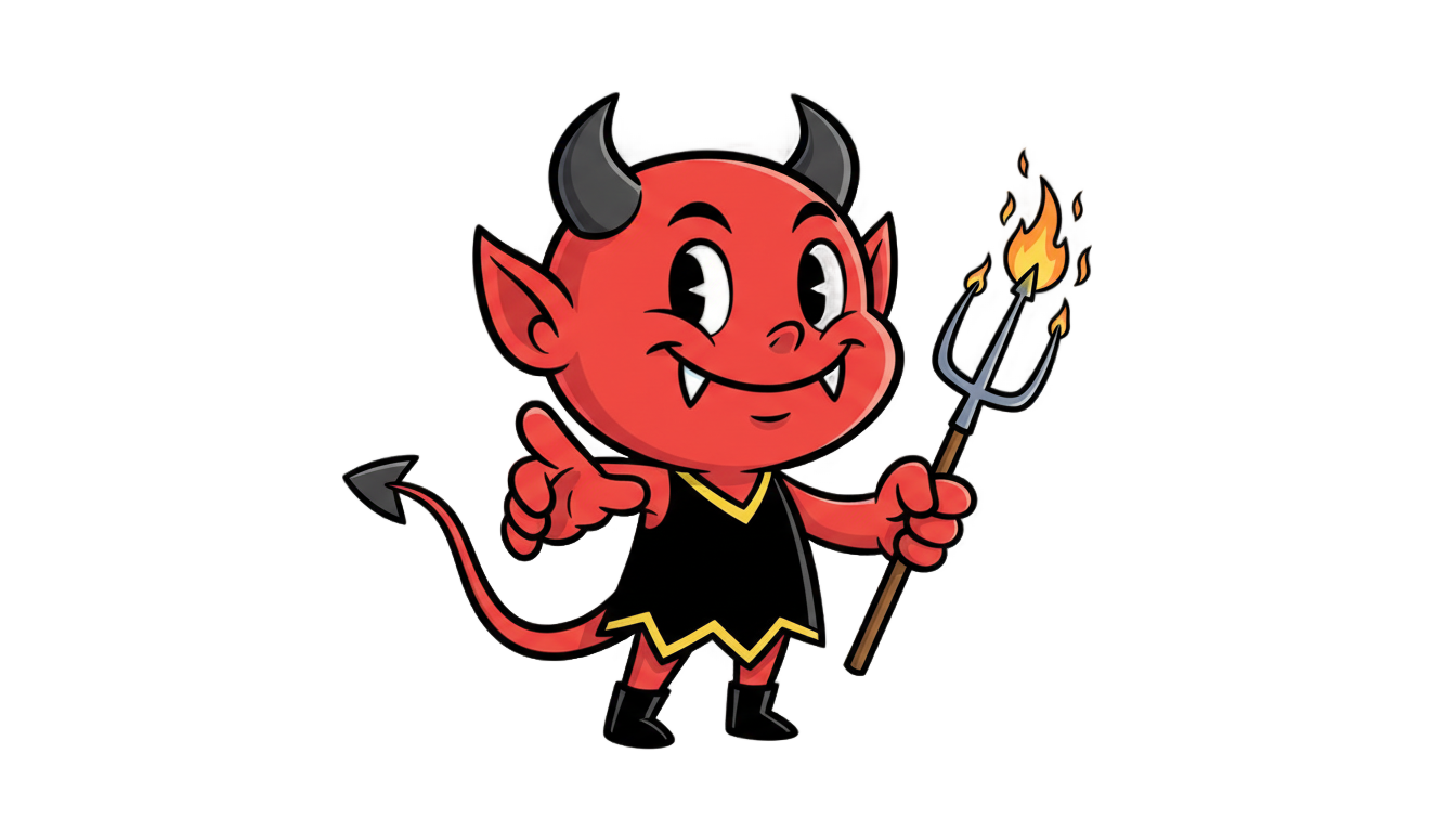 demon cartoon png PNG transparent background