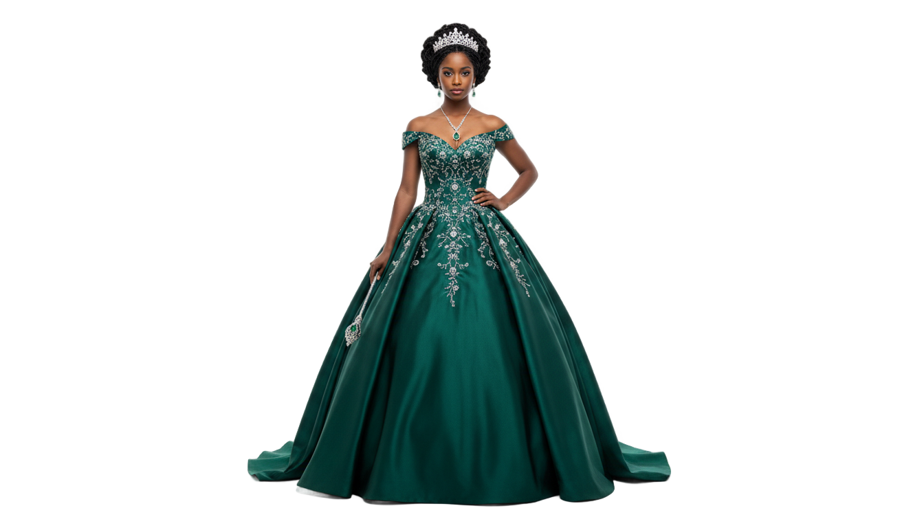 black princess png PNG transparent background