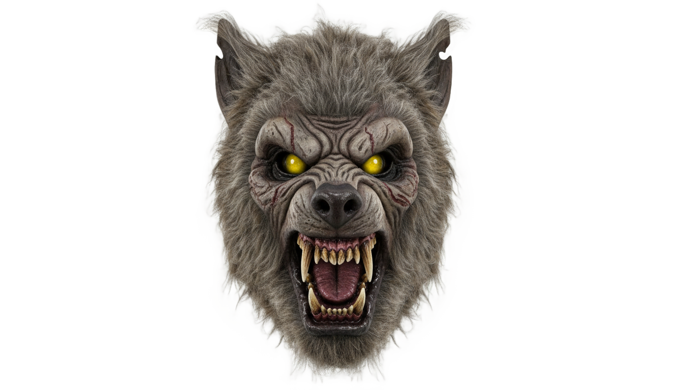 werewolf mask png PNG transparent background