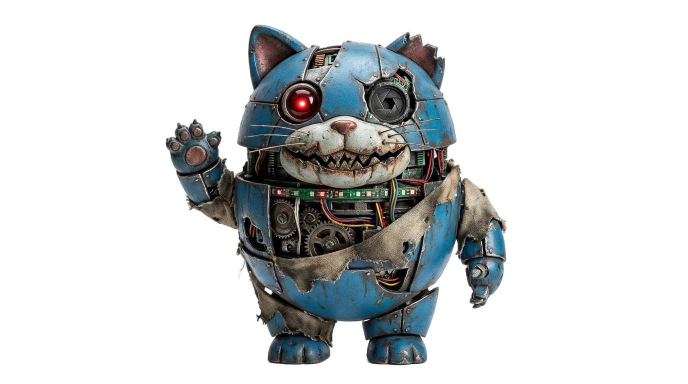 gambar doraemon zombie png PNG transparent background