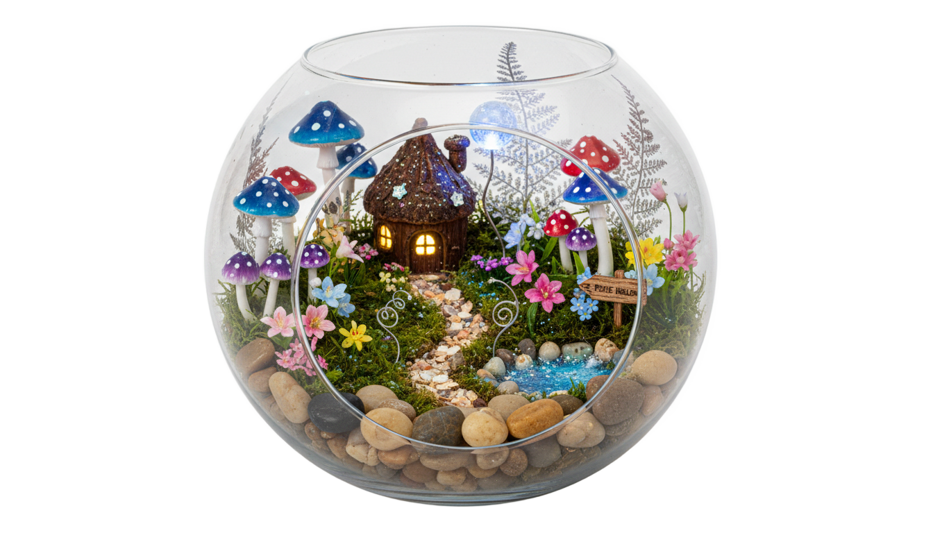 fairy garden png slot PNG transparent background