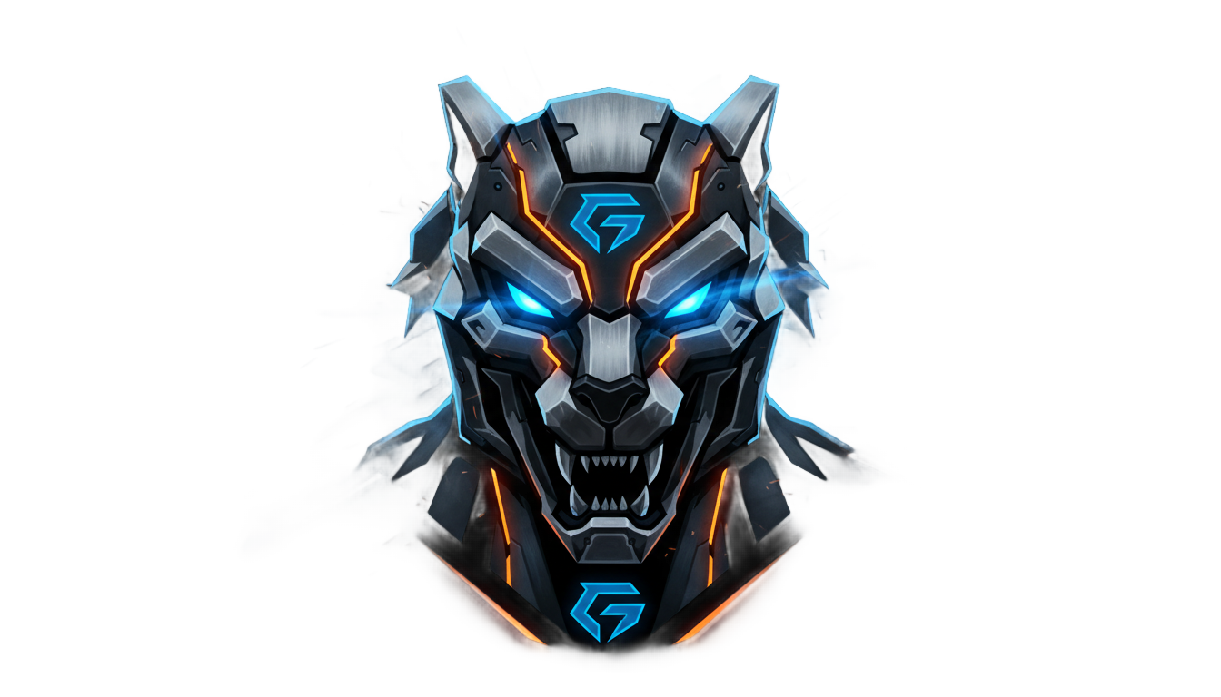 esports mascot logo png PNG transparent background