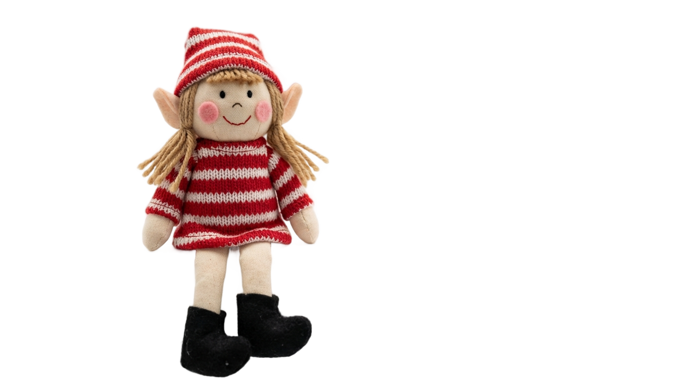 elf on the shelf girl png PNG transparent background