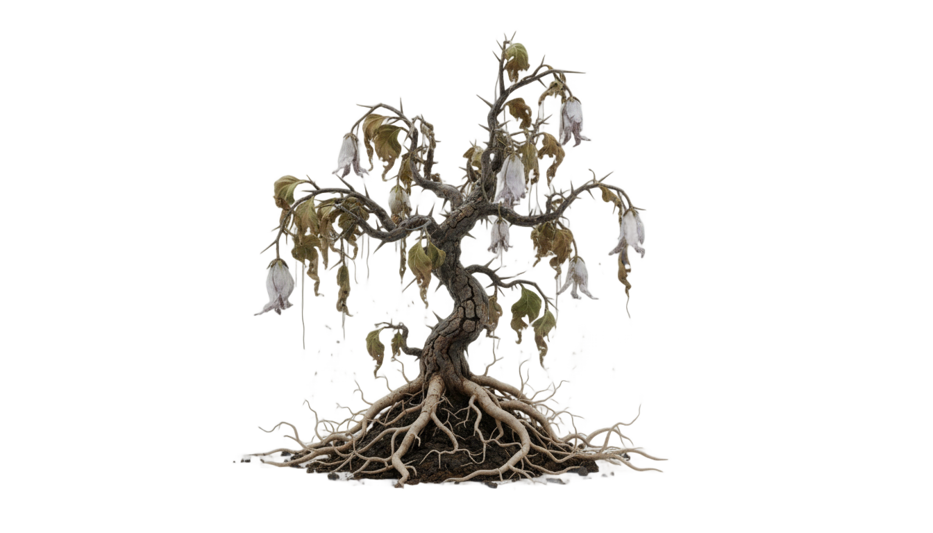 zombie plant png PNG transparent background