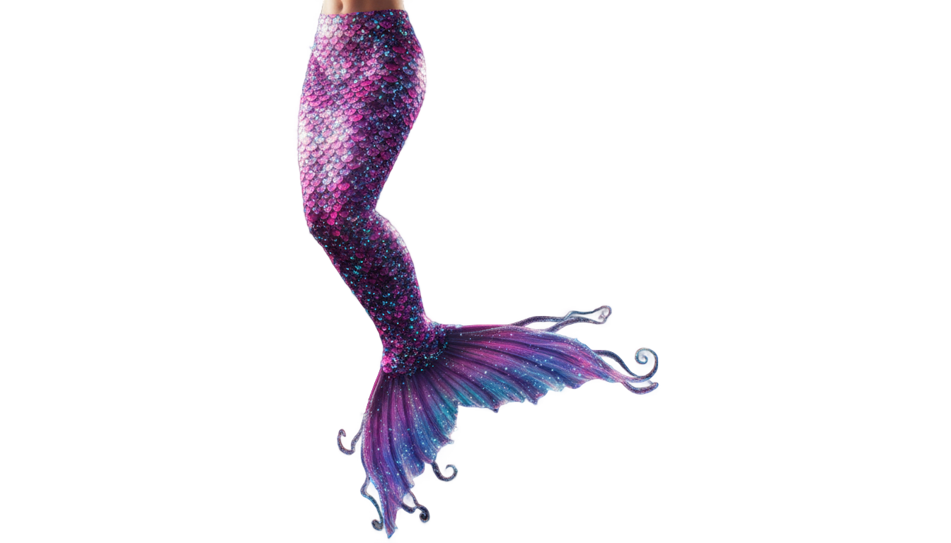 glitter mermaid tail png PNG transparent background