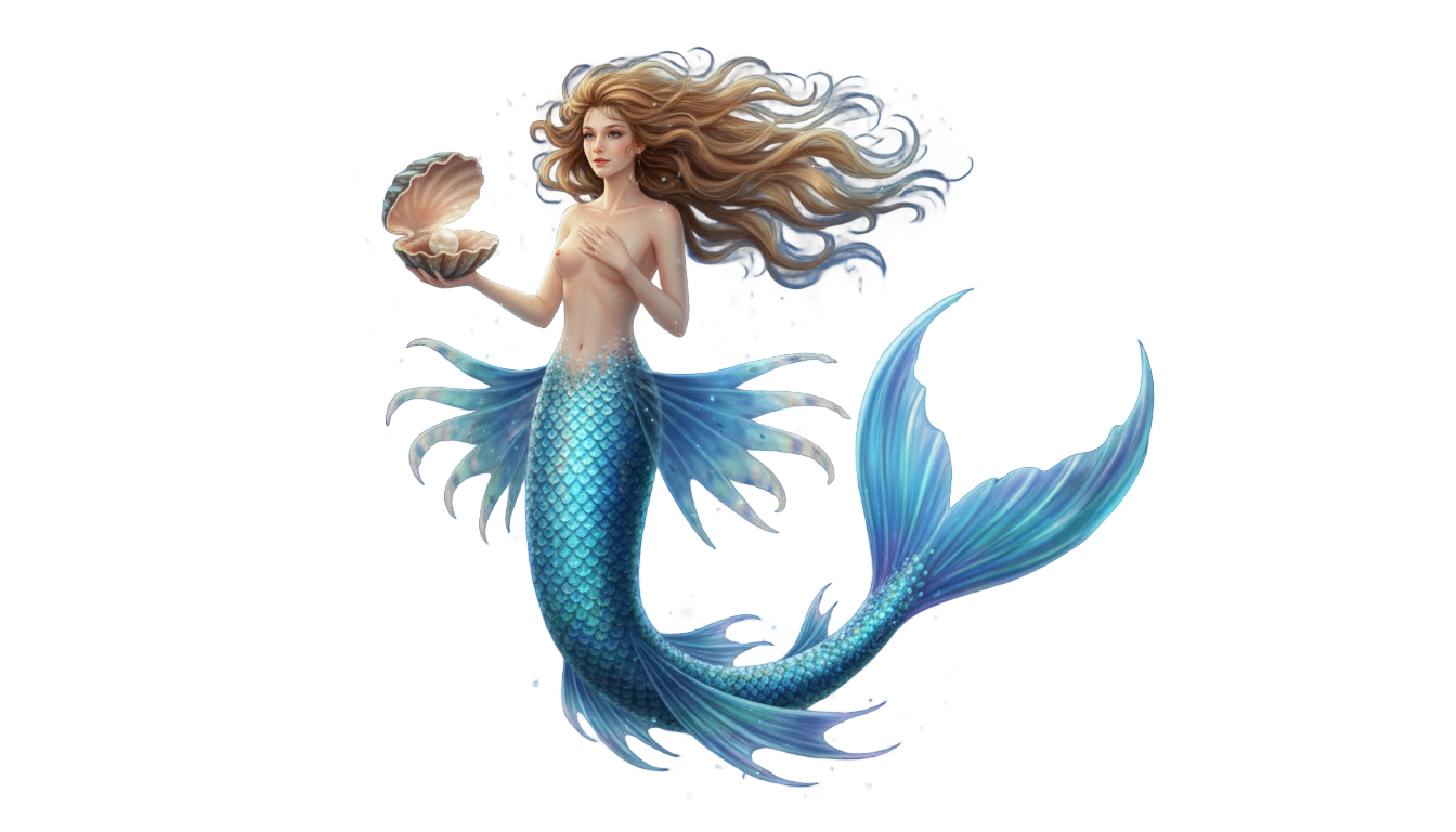 mermaid to png online PNG transparent background