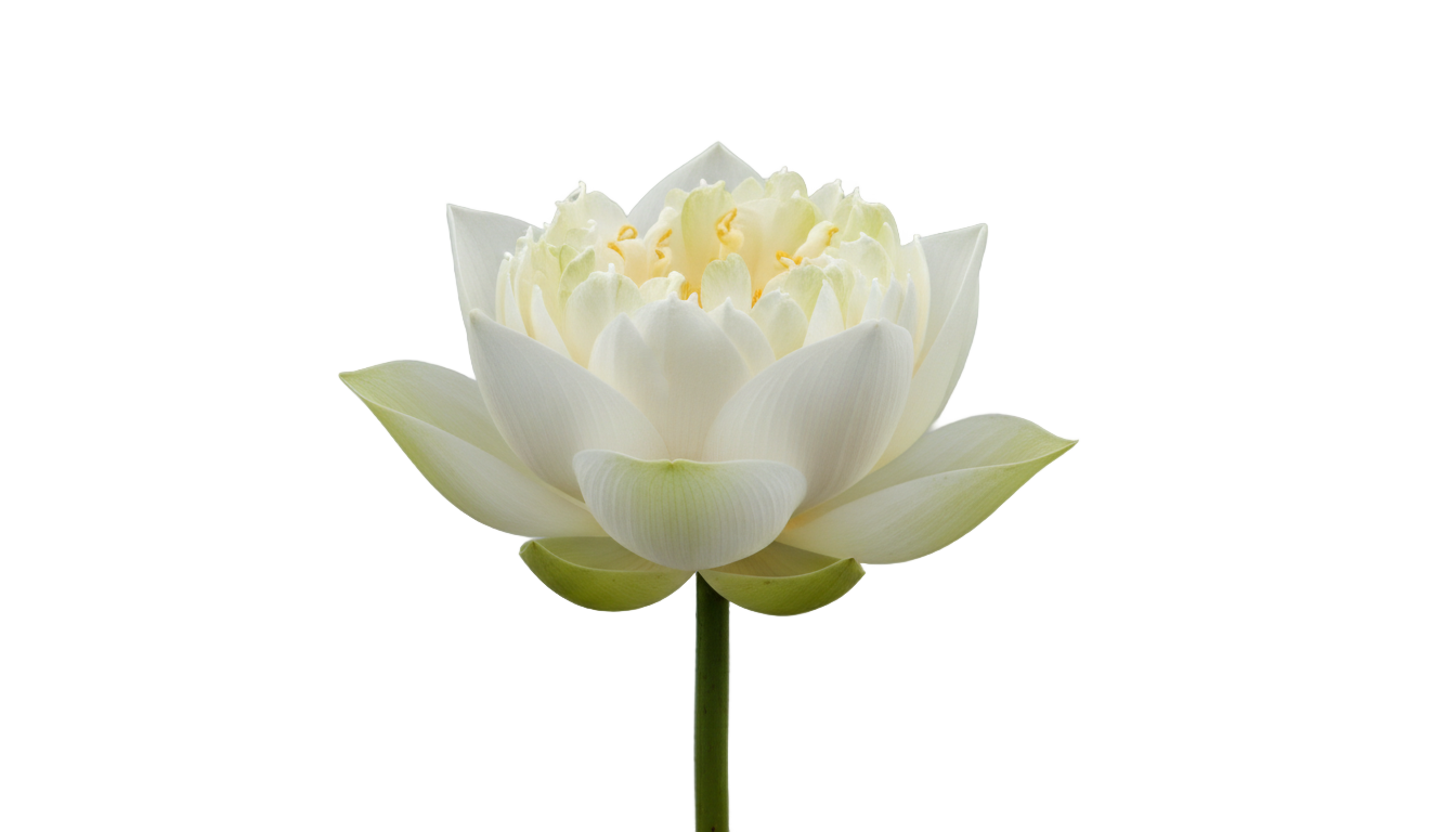 white lotus avatar png PNG transparent background