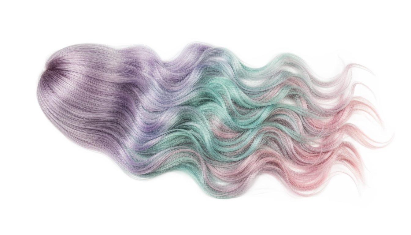 mermaid hair png PNG transparent background