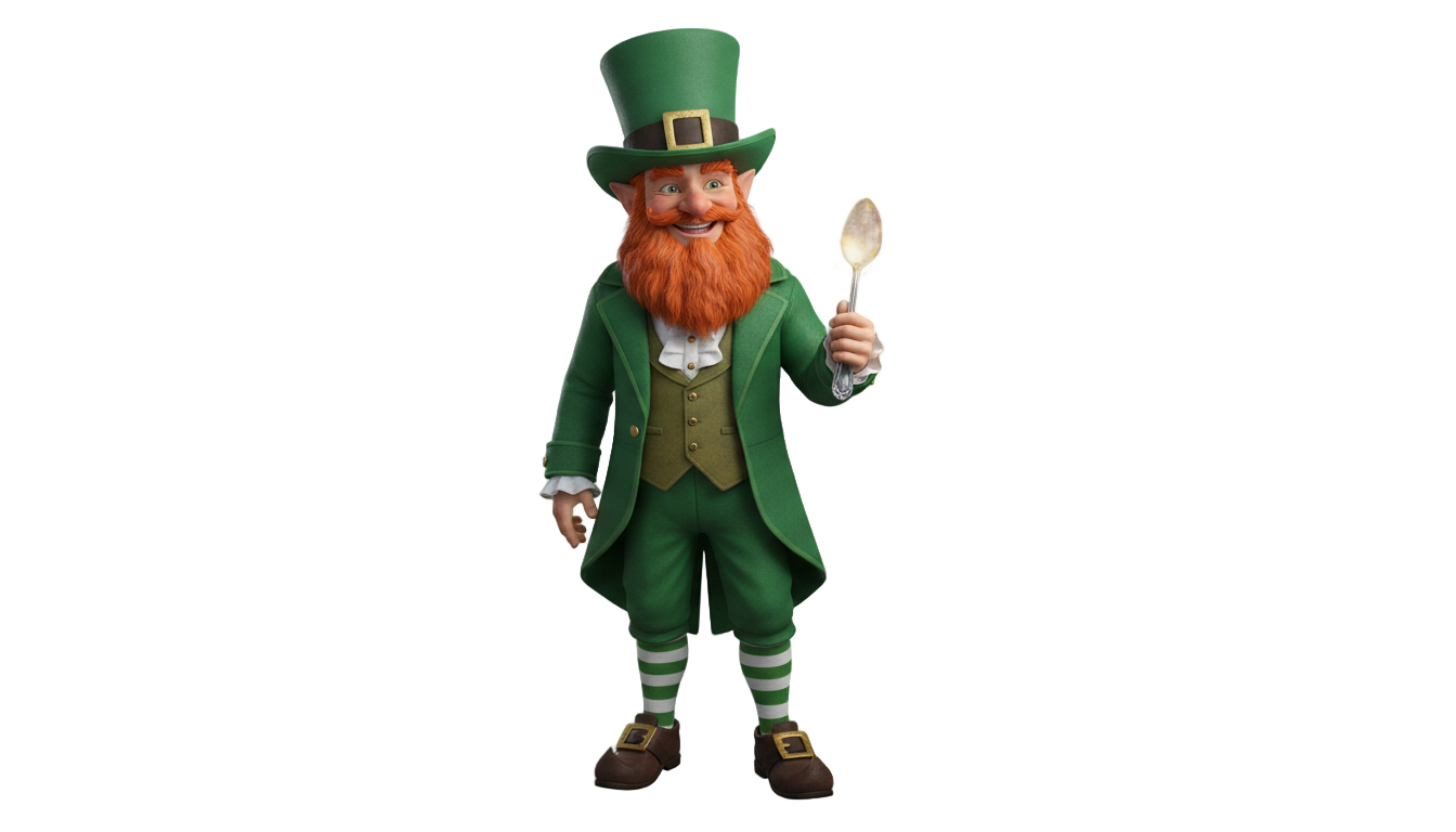 lucky charms mascot png PNG transparent background