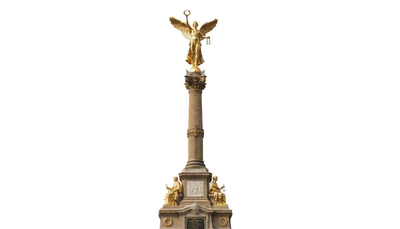 angel de la independencia png PNG transparent background