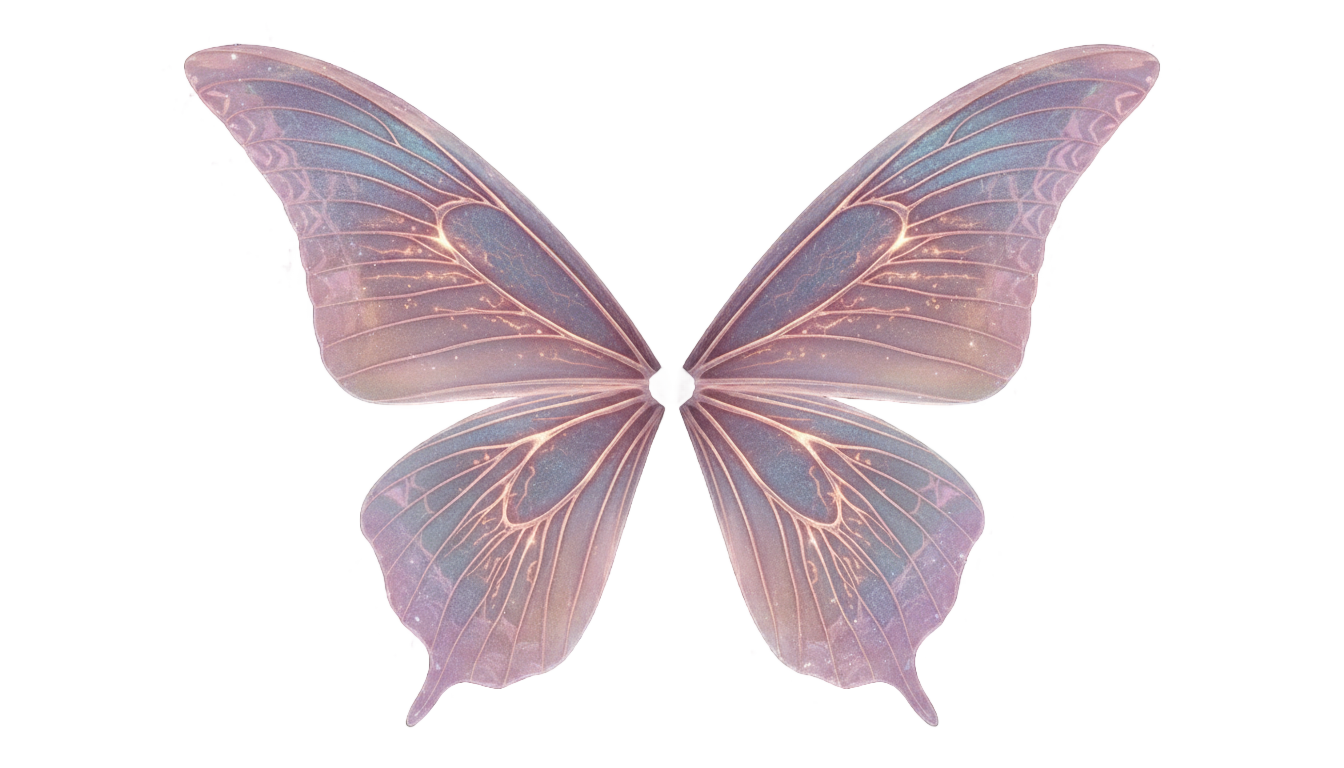 aesthetic fairy wings png PNG transparent background