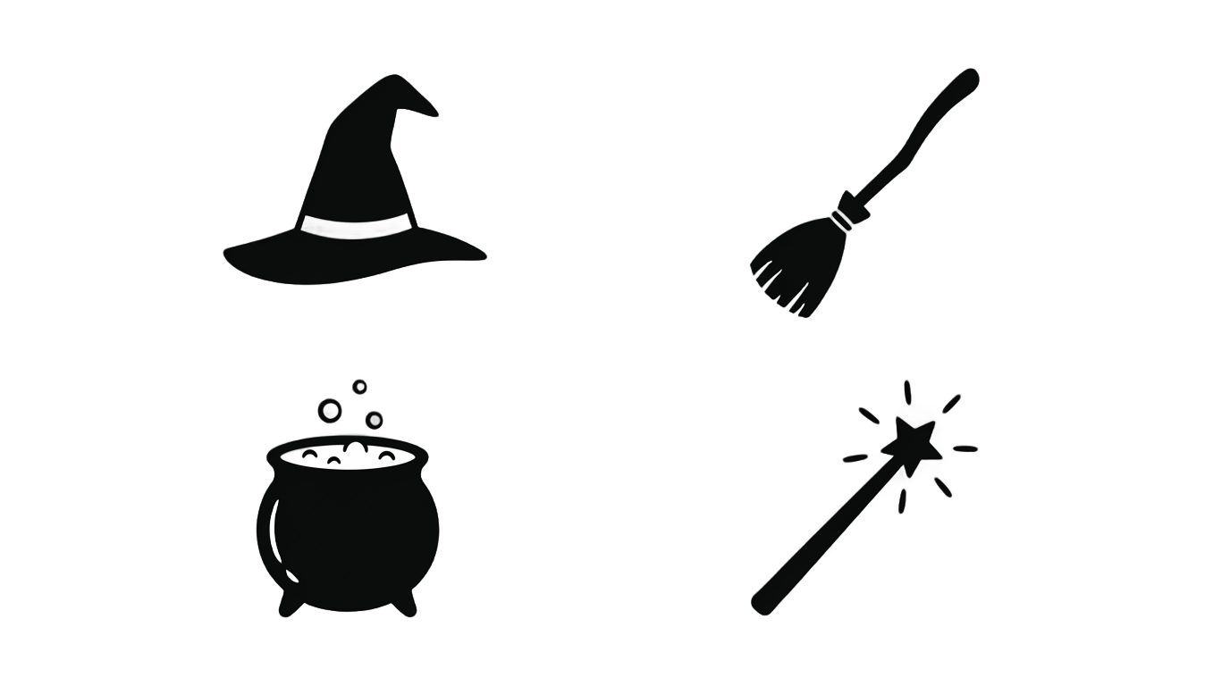 witch icons png PNG transparent background