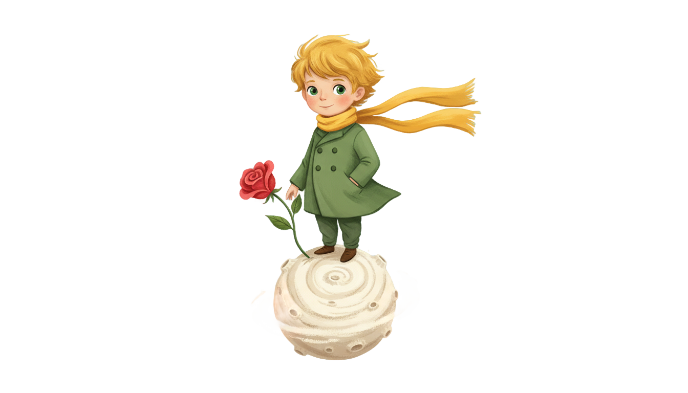 petit prince png PNG transparent background