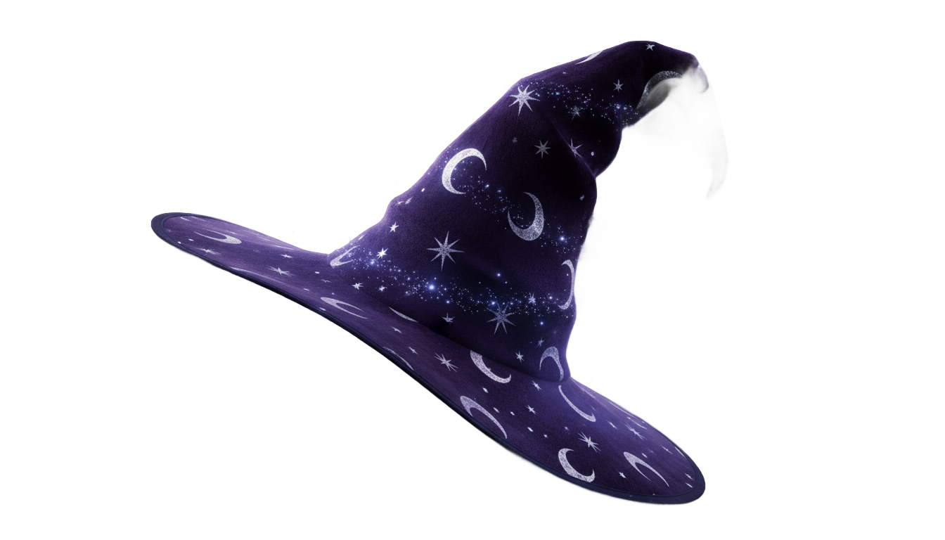 bad witch vibes png PNG transparent background