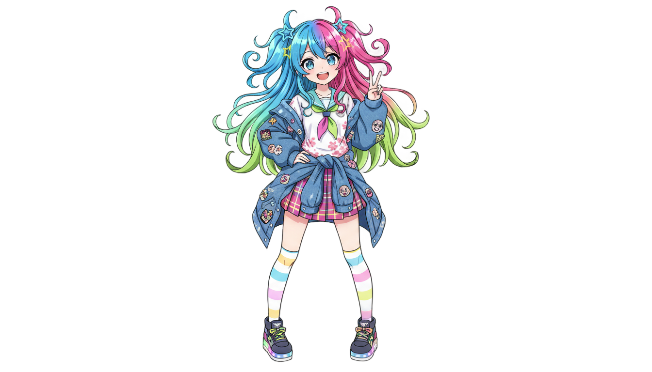 female anime character png PNG transparent background