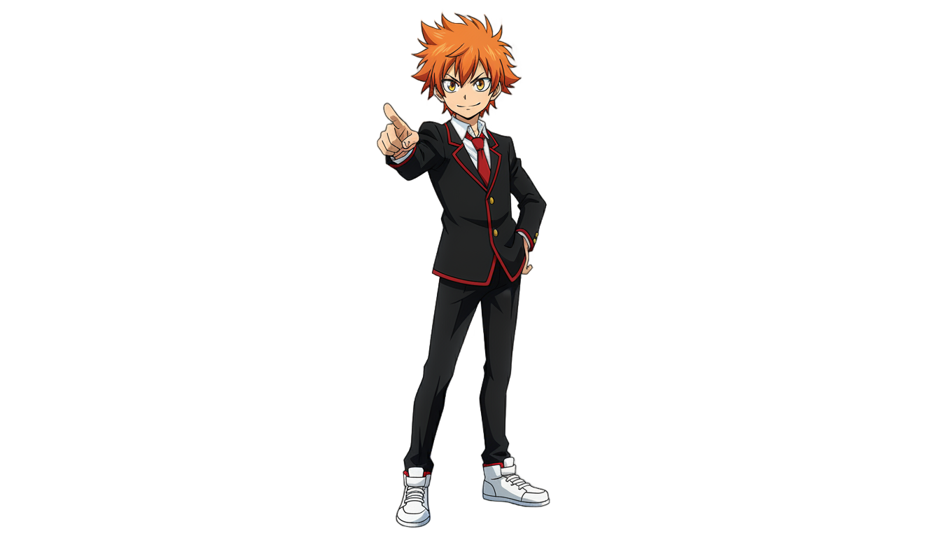 male anime character png PNG transparent background