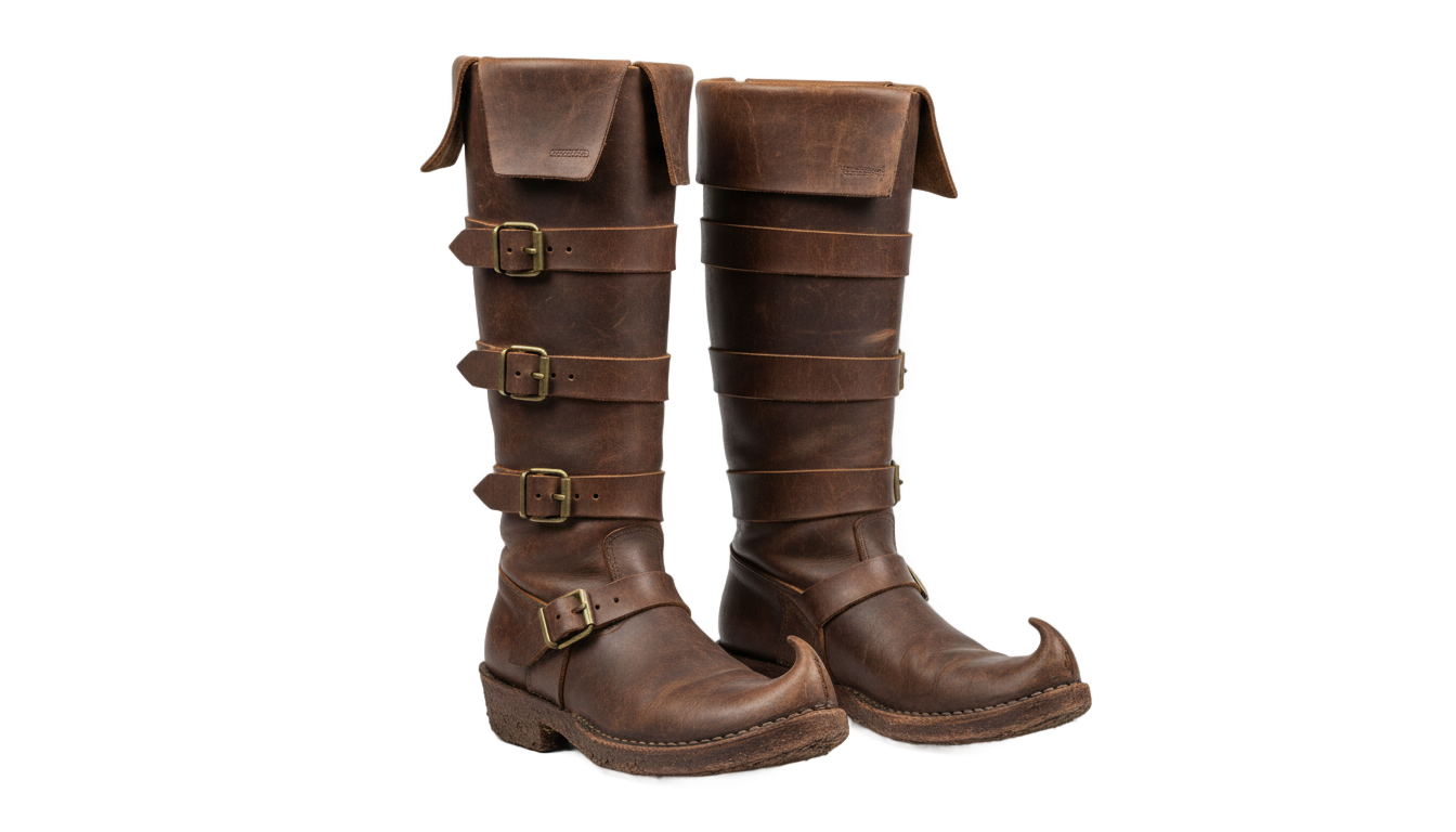 medieval boots png PNG transparent background