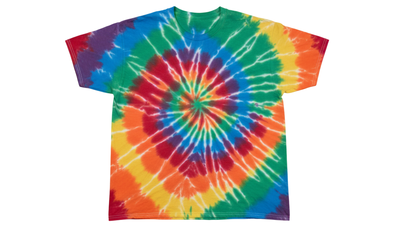 tie dye t shirt png PNG transparent background