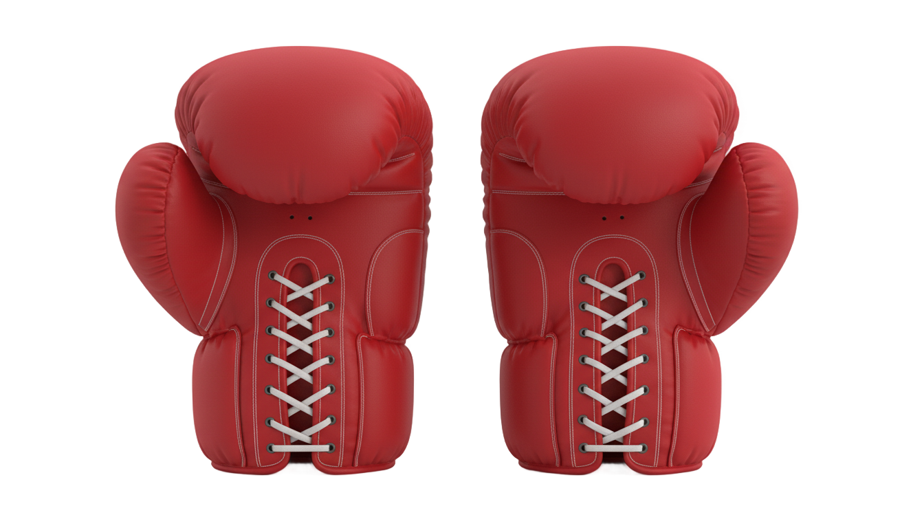 cartoon boxing gloves png PNG transparent background