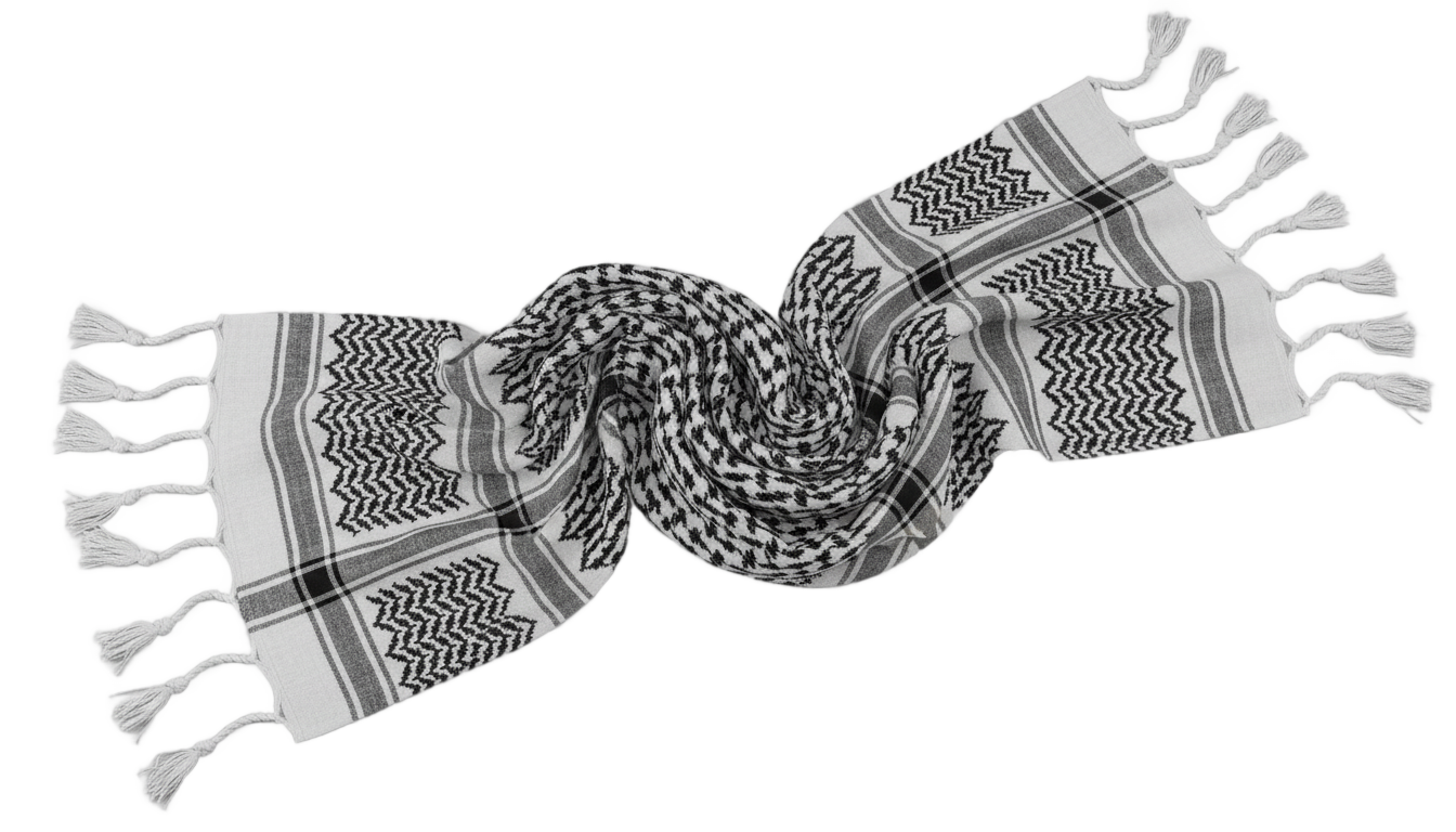 palestine scarf png PNG transparent background