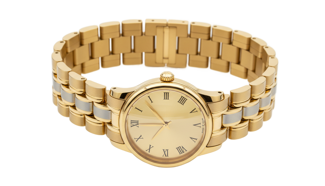 golden watch png PNG transparent background