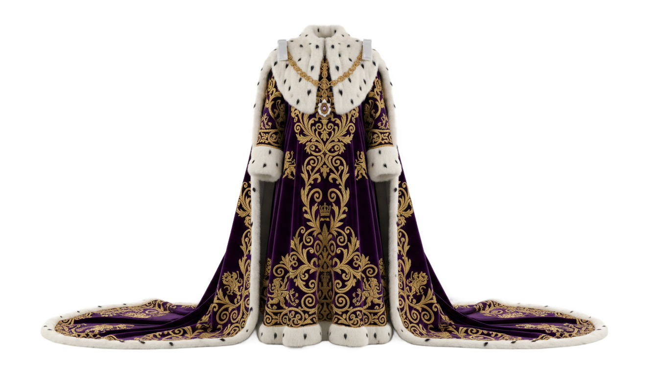 king dress png PNG transparent background
