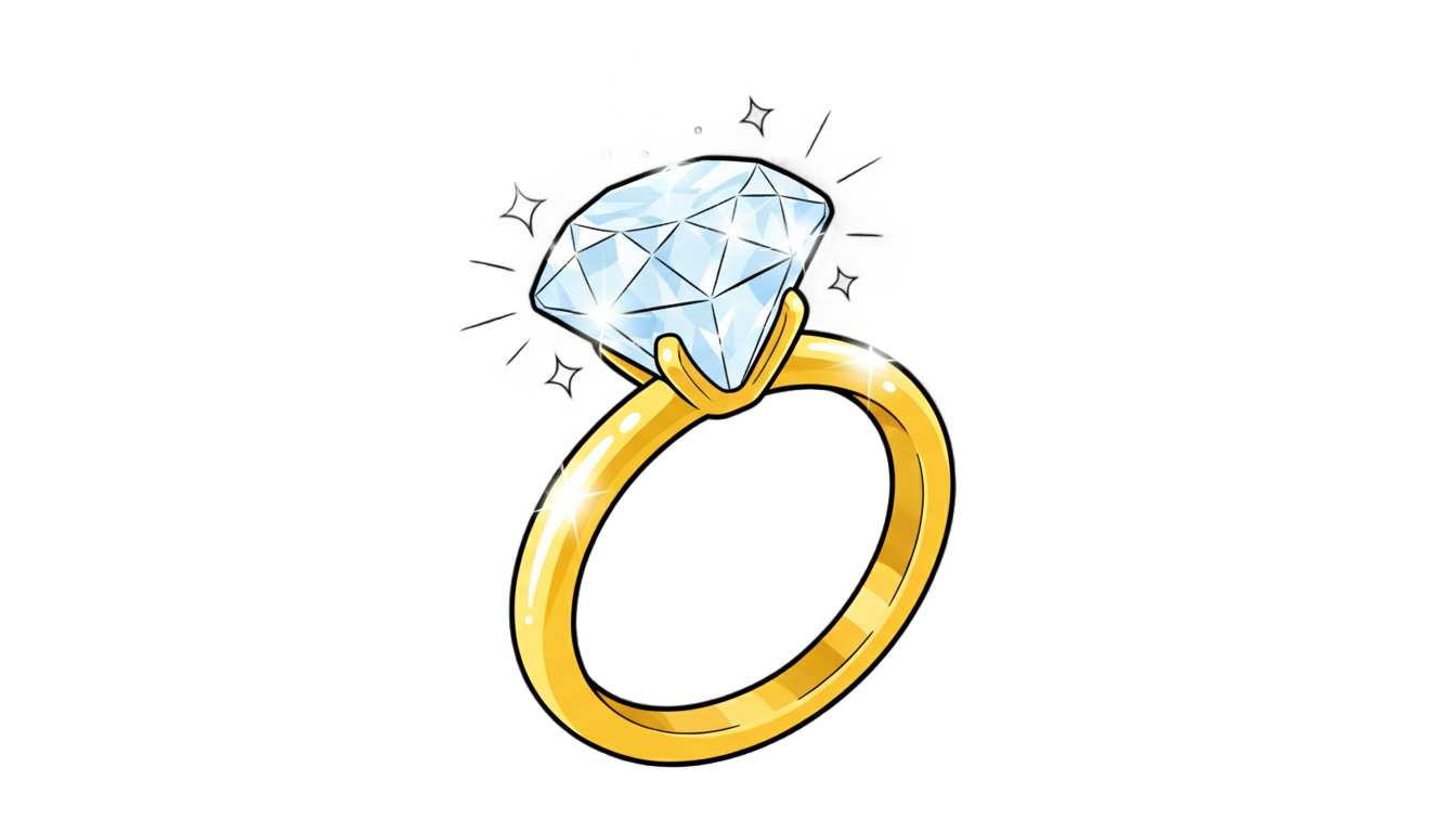 ring png cartoon PNG transparent background