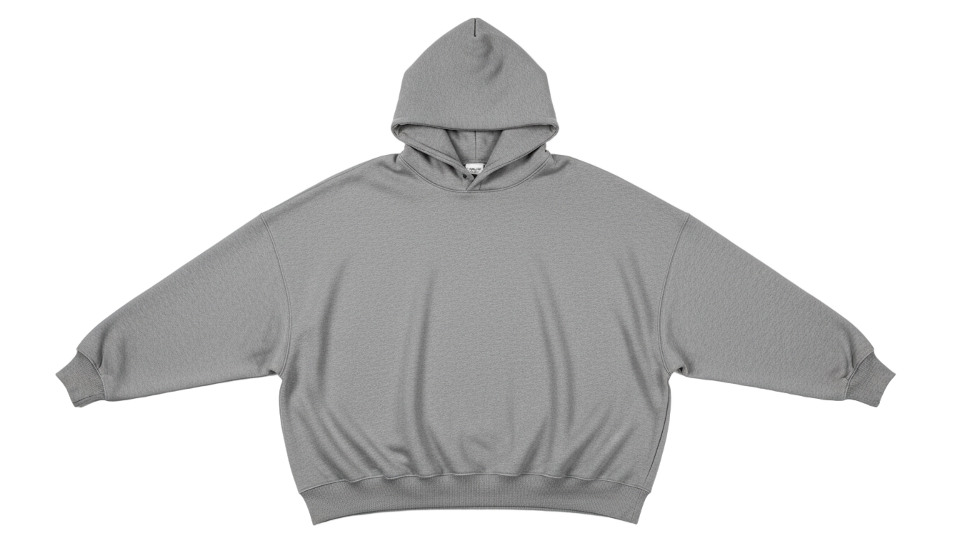oversized hoodie template png PNG transparent background