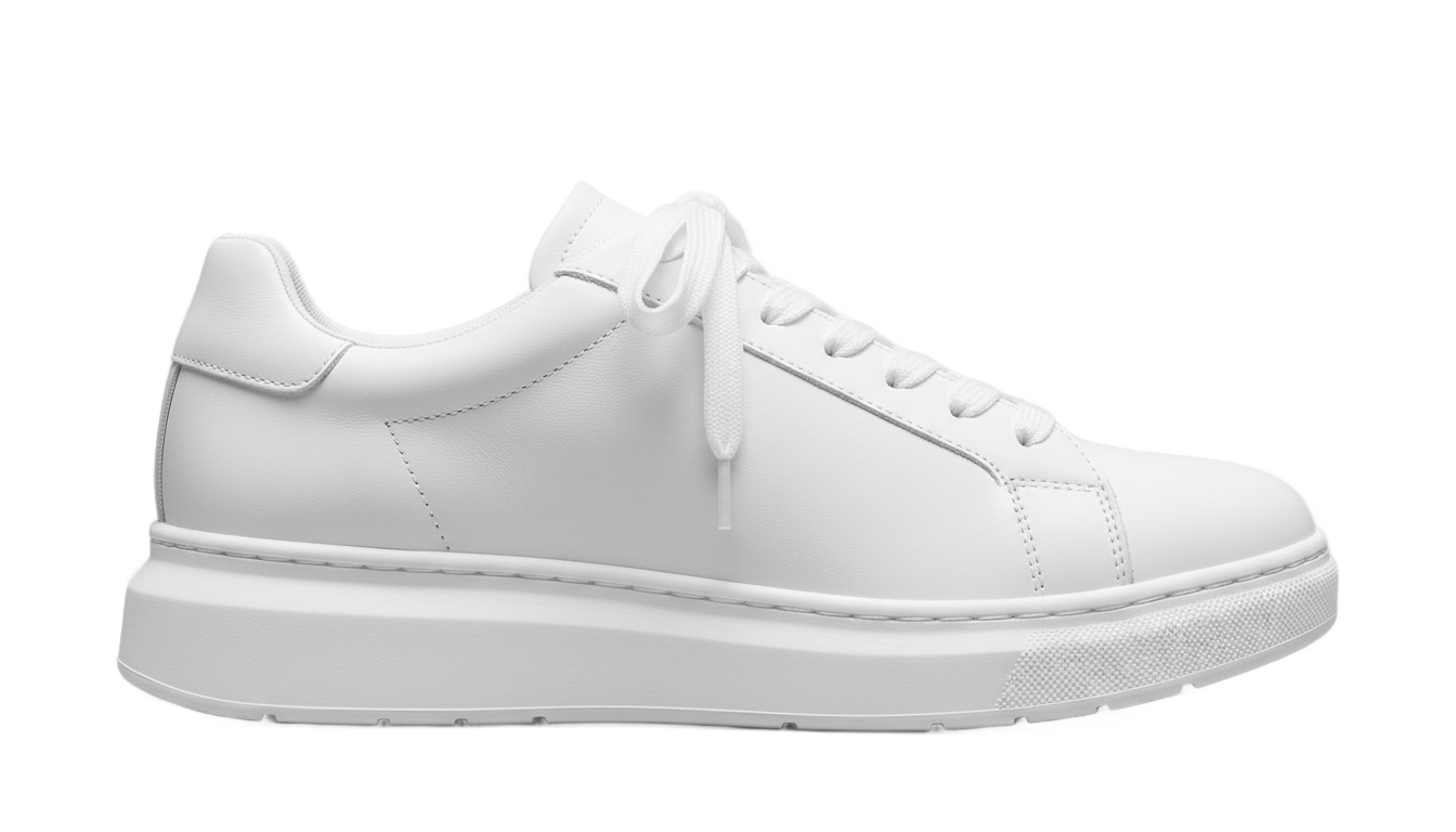 white sneaker png PNG transparent background