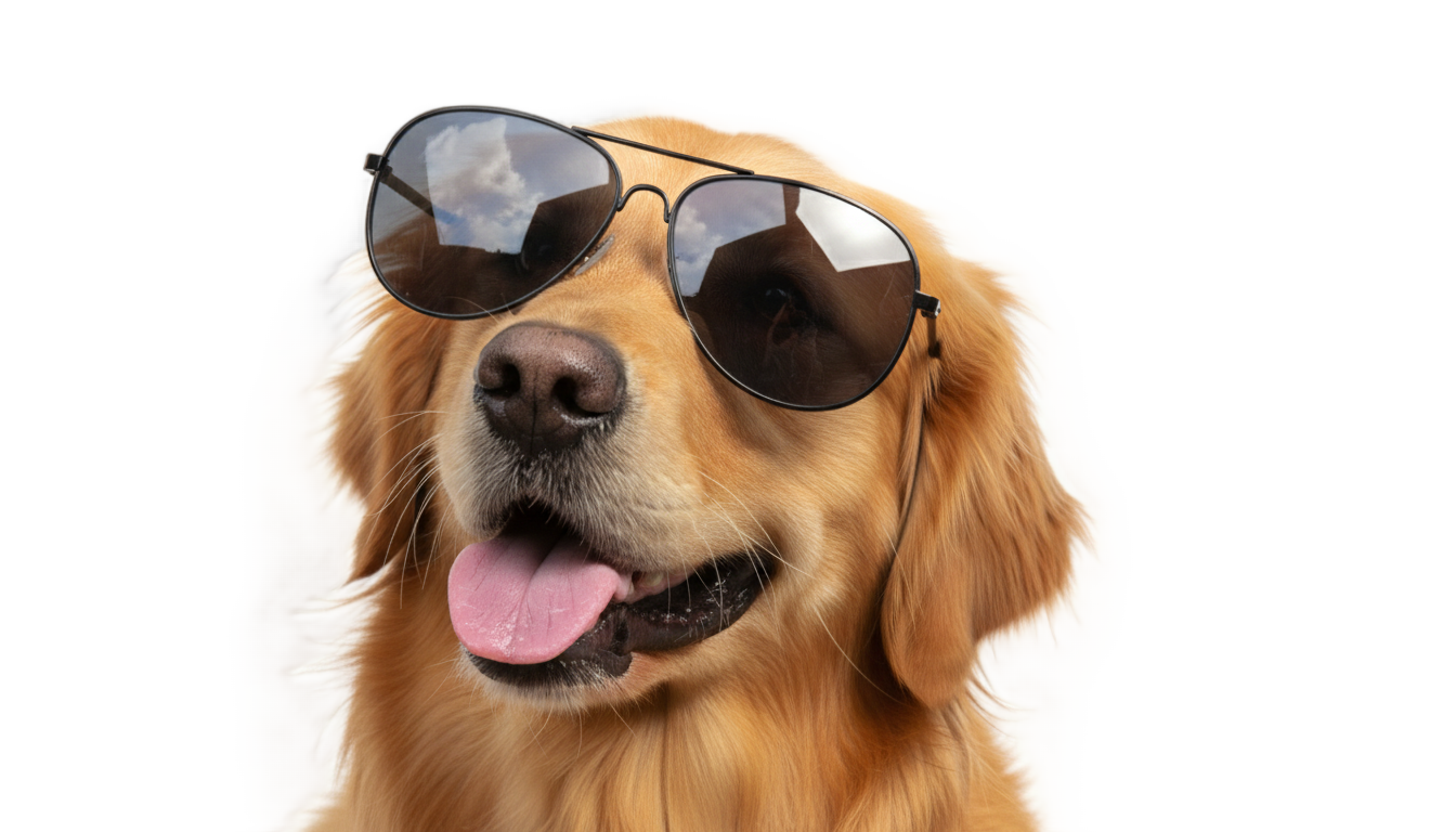 dog sunglasses png PNG transparent background