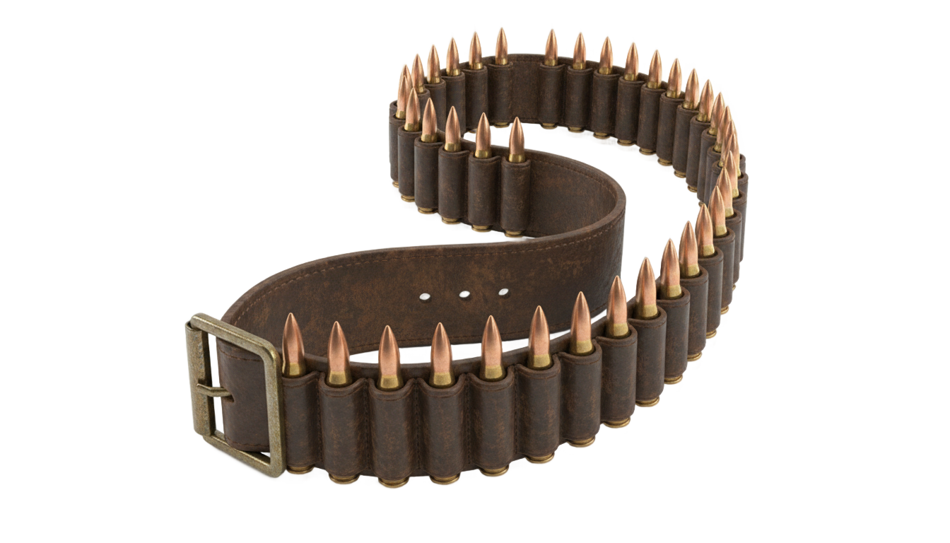 bullet belt png PNG transparent background