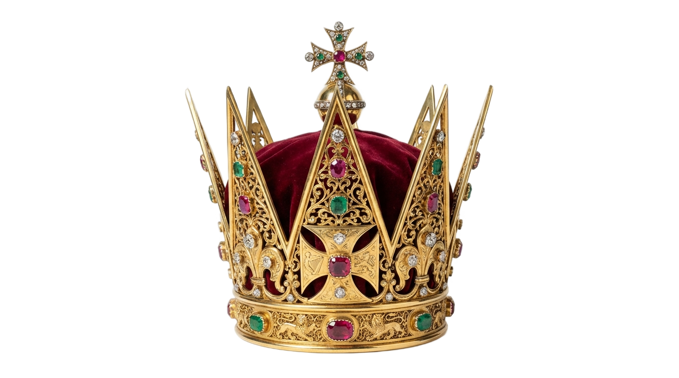 king crown png PNG transparent background