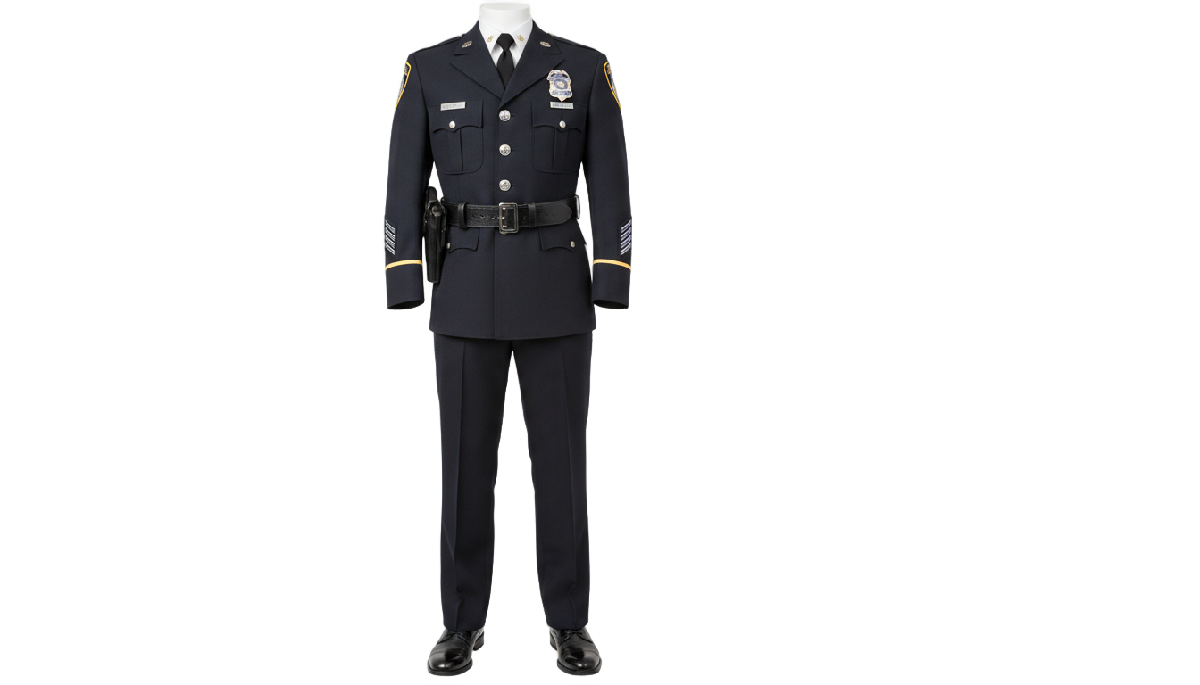 police dress png PNG transparent background