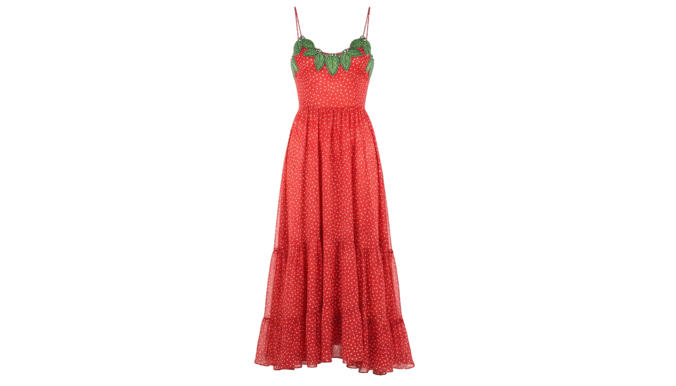 strawberry dress png PNG transparent background