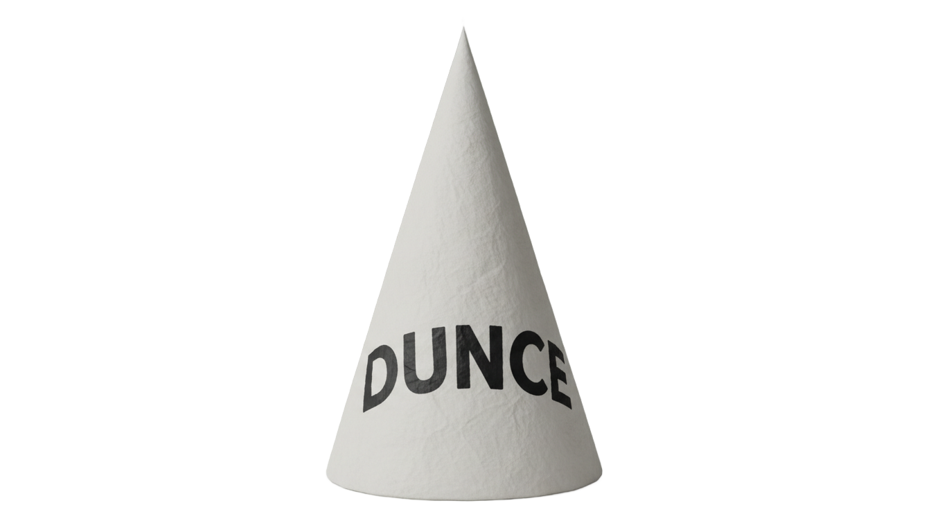 dunce hat png PNG transparent background